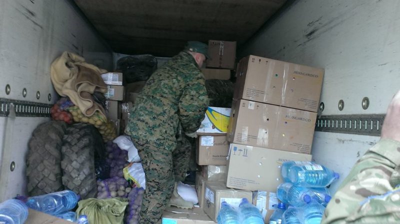 Коломияни відправили чергові чотири тонни допомоги бійцям в АТО (ВІДЕО)