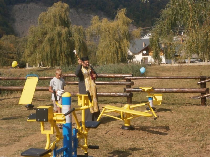 Силовий майданчик відкрили у Надвірній (ФОТО)