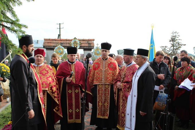 На Прикарпатті відкрили оновлений сквер вояків УПА (ФОТО)