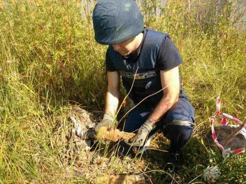 Мінометну міну та артснаряд виявили минулої доби на Франківщині