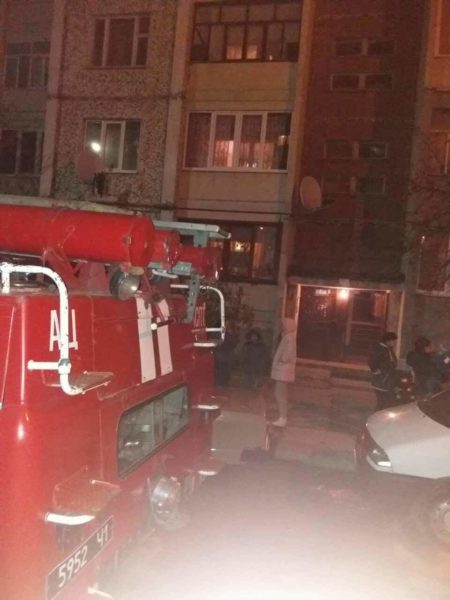 У Франківську знову пожежа у ліфтовій шахті –  восьма за три дні