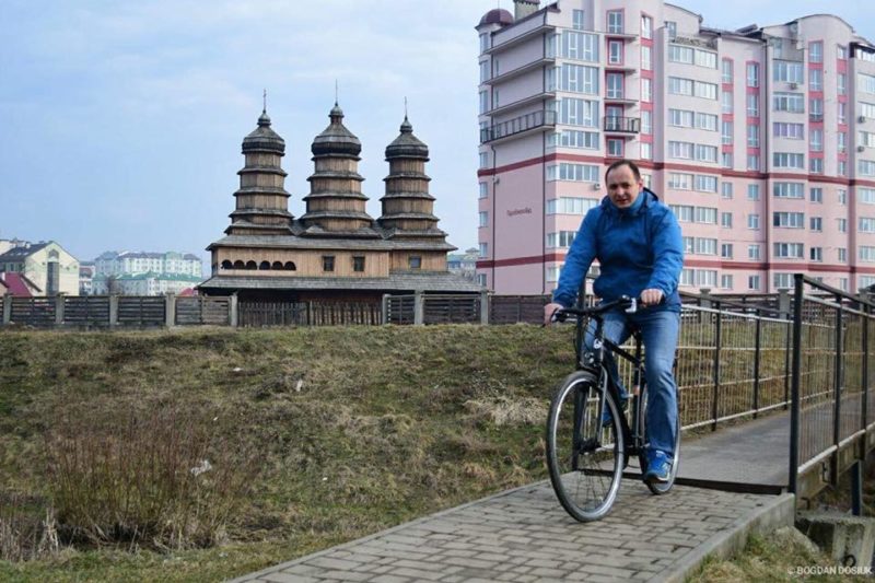 УЗЕ склало протокол на Марцінківа через незадекларований велосипед
