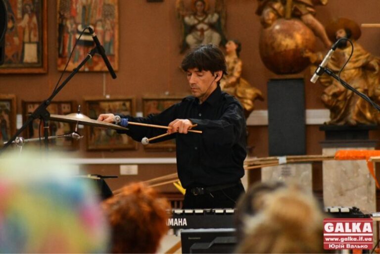 У Франківську дав концерт один з найкращих перкусіоністів Європи (ФОТО, ВІДЕО)