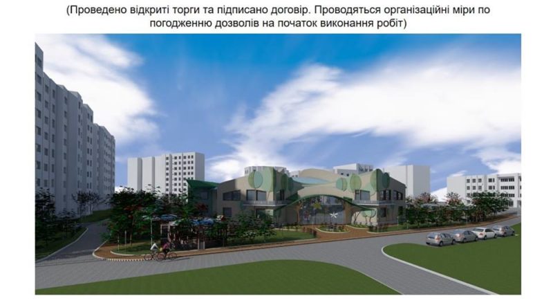 Марцінків переконує, що садок на Каскаді недобудований через “Велике будівництво”. Це неправда