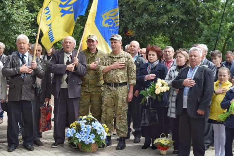 У Франківську пам’ятним віче вшанували Романа Шухевича (ФОТО)