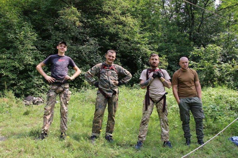 На Прикарпатті для учасників АТО провели вишкіл з альпінізму (ФОТО)