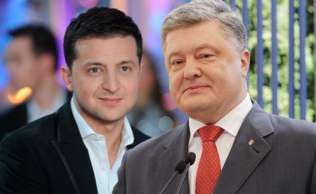 Екзит-пол: Зеленський і Порошенко проходять у другий тур