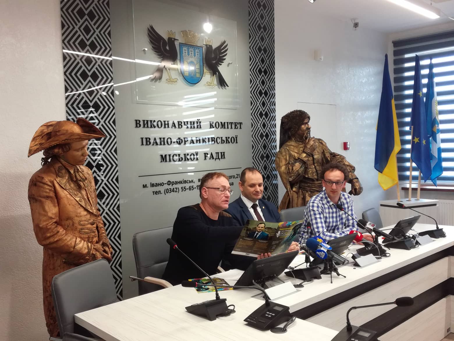 На міжнародному фестивалі живої скульптури у центрі Франківська виступлять 35 артистів (ФОТО)