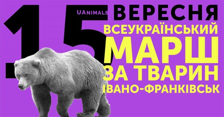 Франківців кличуть на марш за права тварин