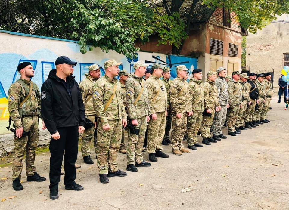 Поліціянти Прикарпаття повернулися додому з зони ООС (ФОТО)
