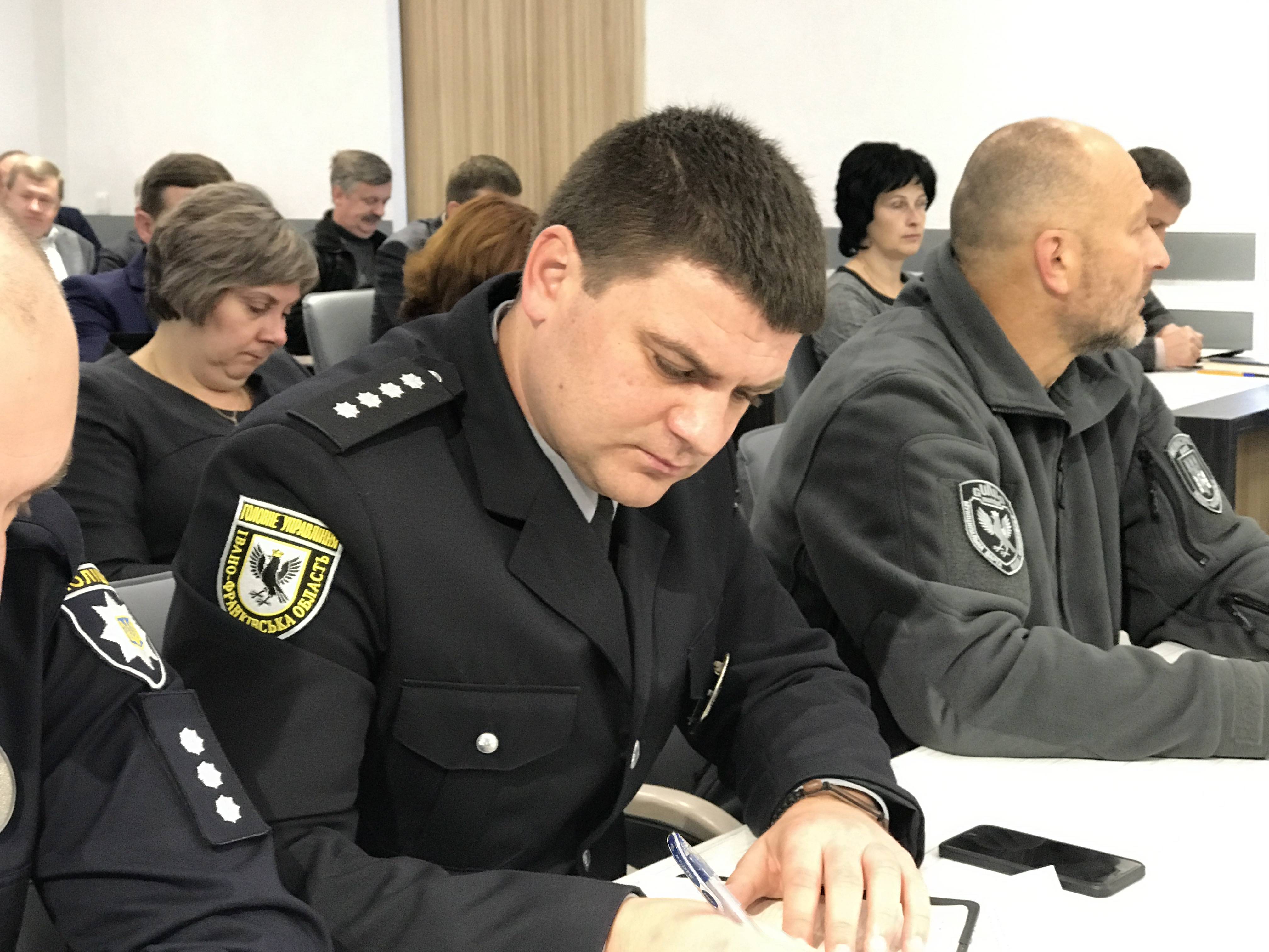 Марцінків представив чиновникам нового керівника поліції Франківська (ФОТО)