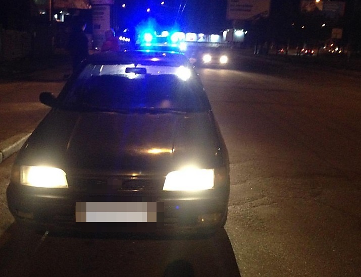 Вночі у Франківську затримали 20-річного п’яного водія без документів (ФОТОФАКТ)