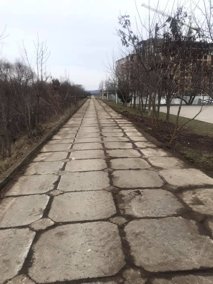 Комунальники “Благоустрою” розчистили дамбу Бистриці зі сторони Угорників (ФОТО)