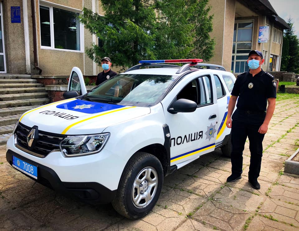 Новий позашляховик отримали поліціянти Ланчинської ОТГ (ФОТО)