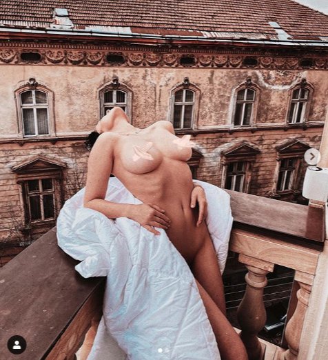 Українська зірка ‎Playboy повністю роздяглась на львівському балконі (ФОТО 18+)