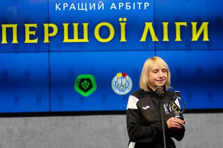 Арбітриня із Франківська – найкраща суддя Першої ліги з футболу