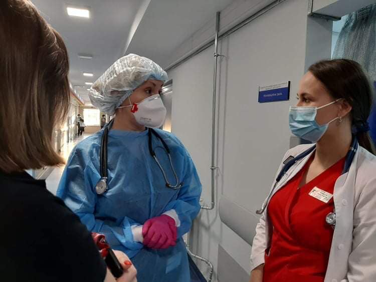 В ОКЛ за день заповнили хворими на COVID-19 перепрофільоване відділення