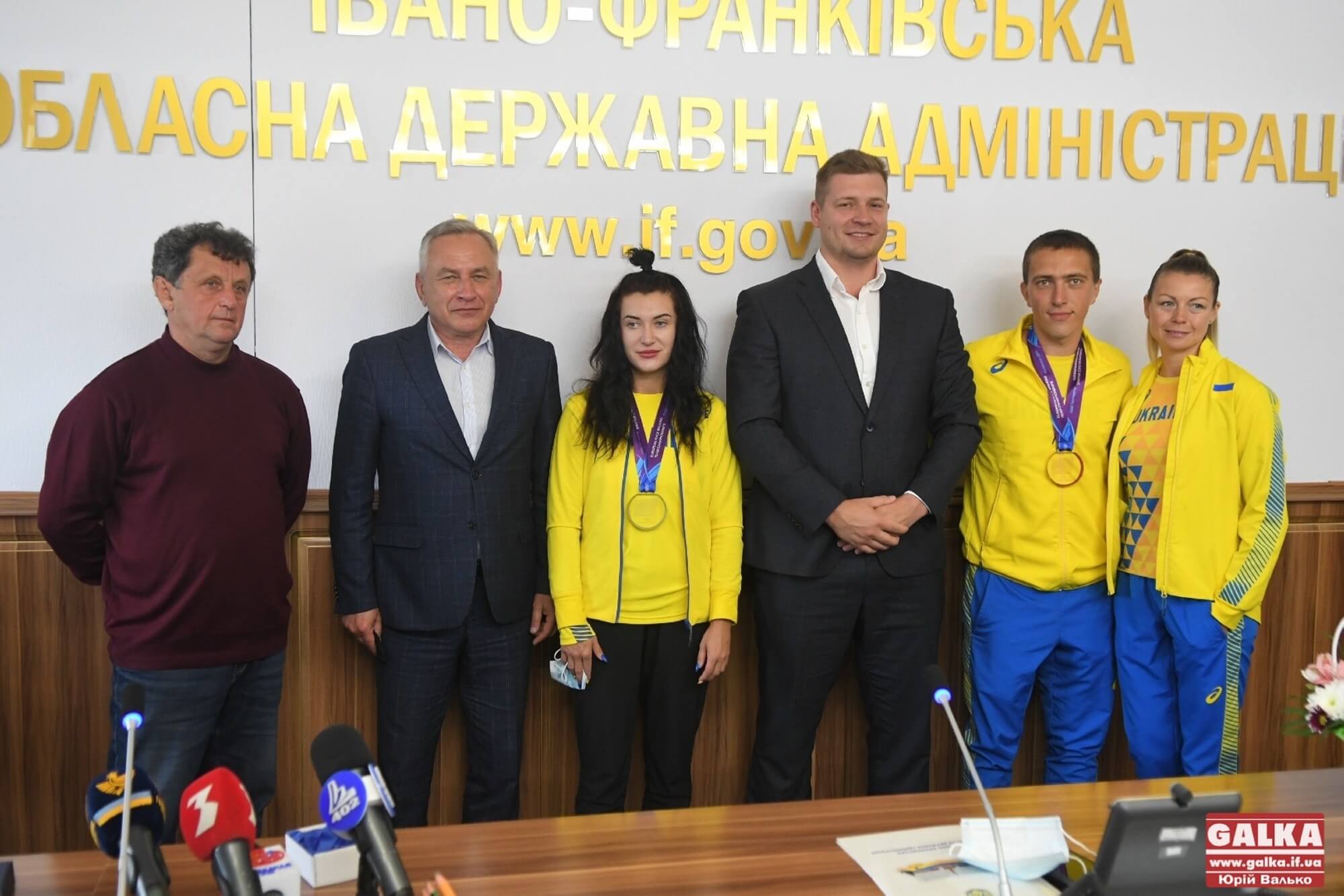 Кандидати на участь в Олімпійських іграх: в ОДА нагородили призерів чемпіонату Європи зі спортивної ходьби (ФОТО)