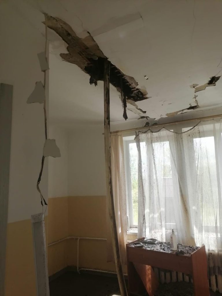 У Лисецькій лікарні сталася пожежа (ФОТО)