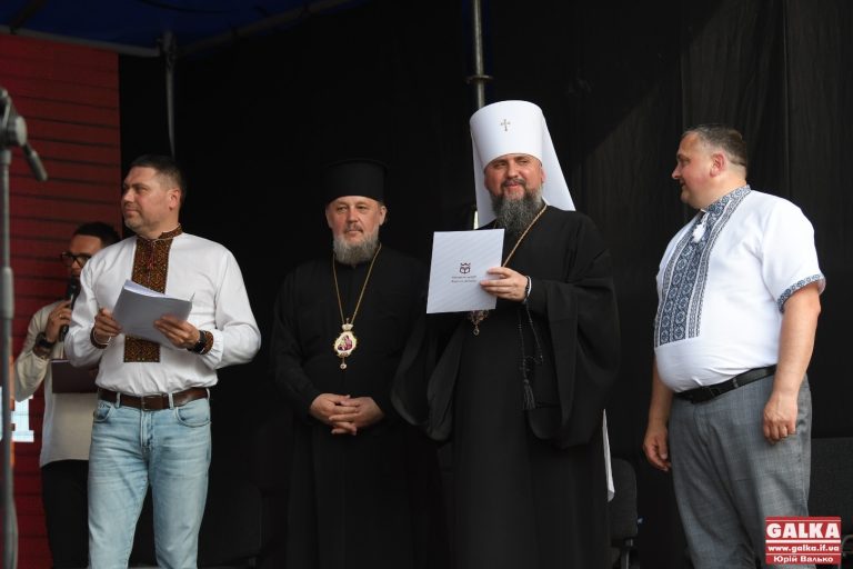 «Наше завдання – залучати молодь до церкви», – глава ПЦУ Епіфаній у Франківську (ФОТО)