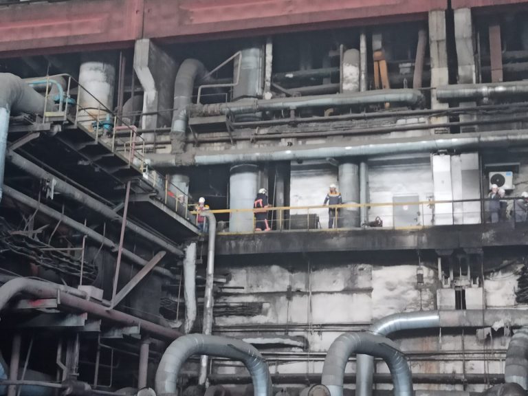 Надзвичайники показали, як боролися з вогнем на Бурштинській ТЕС (ФОТО, ВІДЕО)