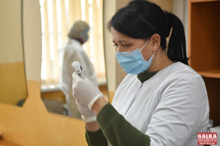 Понад п’ять тисяч щеплень від коронавірусу зробили за добу на Прикарпатті