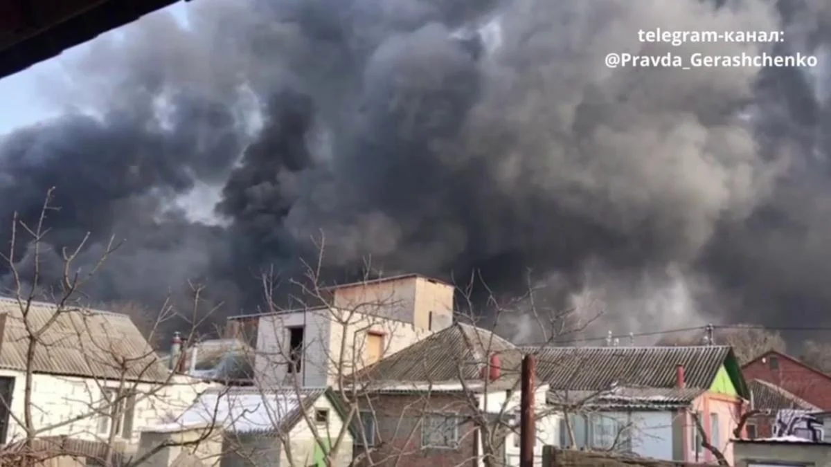 Через обстріли у Харкові загорівся найбільший ринок східної Європи