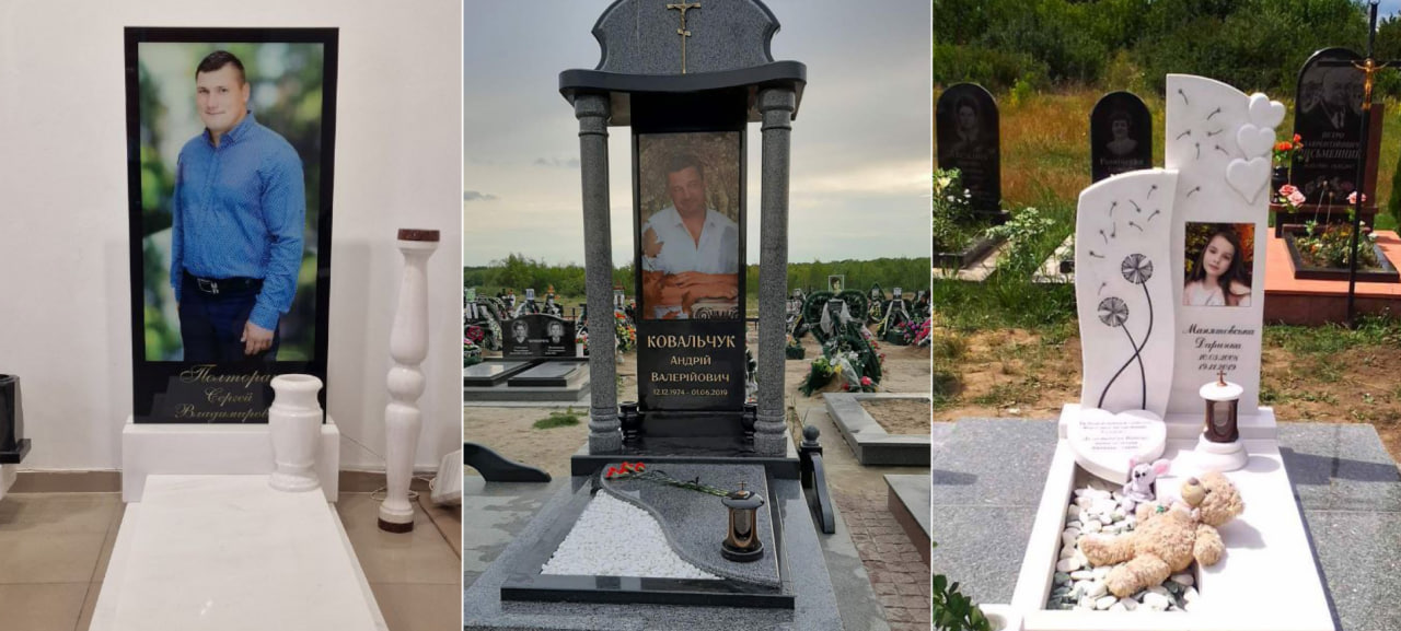 Унікальні пам’ятники зі скла, білий італійський мармур та вічна класика: чому прикарпатці обирають салон-магазин “Граніт” (ФОТО)