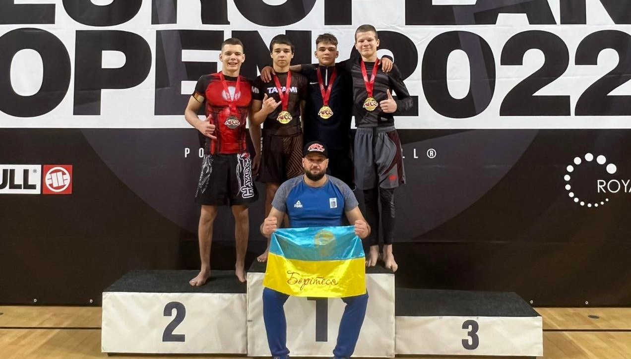 Франківці вибороли призові місця на Чемпіонаті Європи з джиу-джитсу