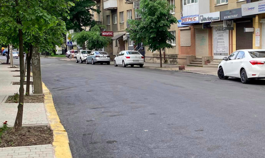 На Мазепи завершили ремонт. Вулиця відкрита для проїзду (ФОТО)