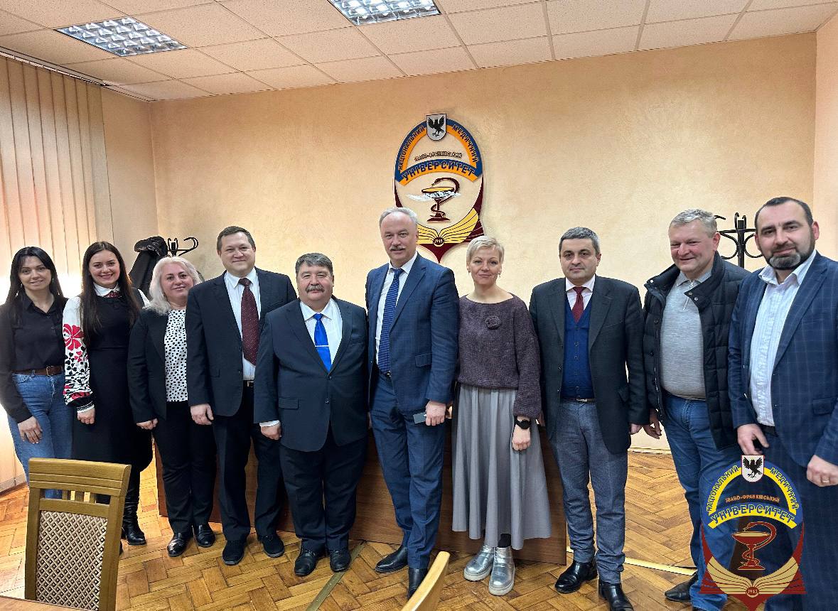 У франківському медуніверситеті обговорили співпрацю з Угорщиною в галузі реабілітації (ФОТО)