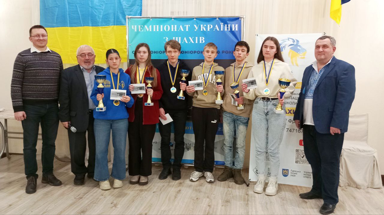 Франківські шахісти вибороли три медалі на чемпіонаті України серед юніорів (ФОТО)