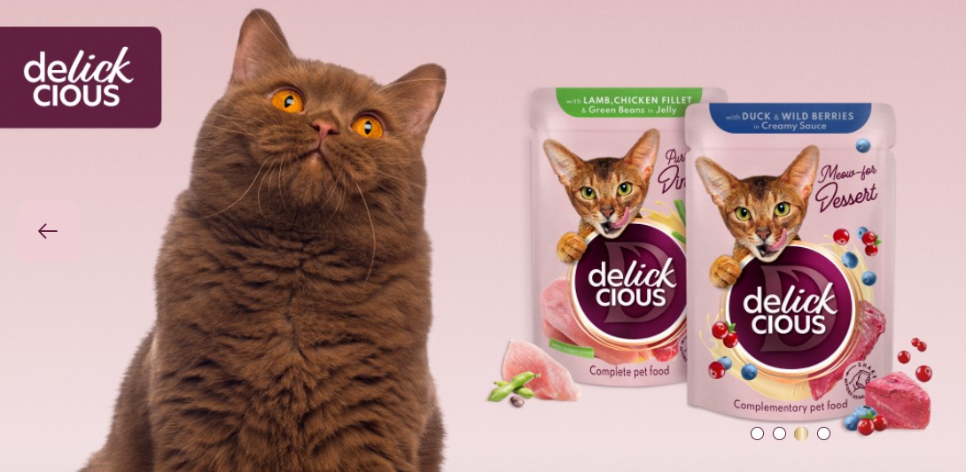 Харчування від нового бренду Delickcious – вау-їжа для улюбленців
