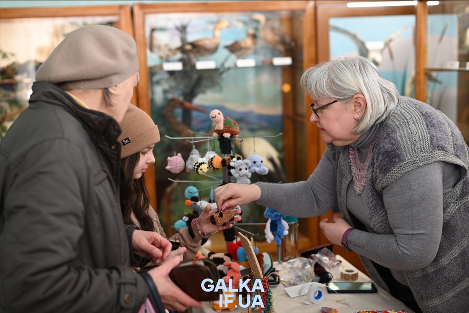 Іграшки, прикраси, косметика та фіалки: у Франківську проходить десятий благодійний ярмарок на підтримку ЗСУ (ФОТО)