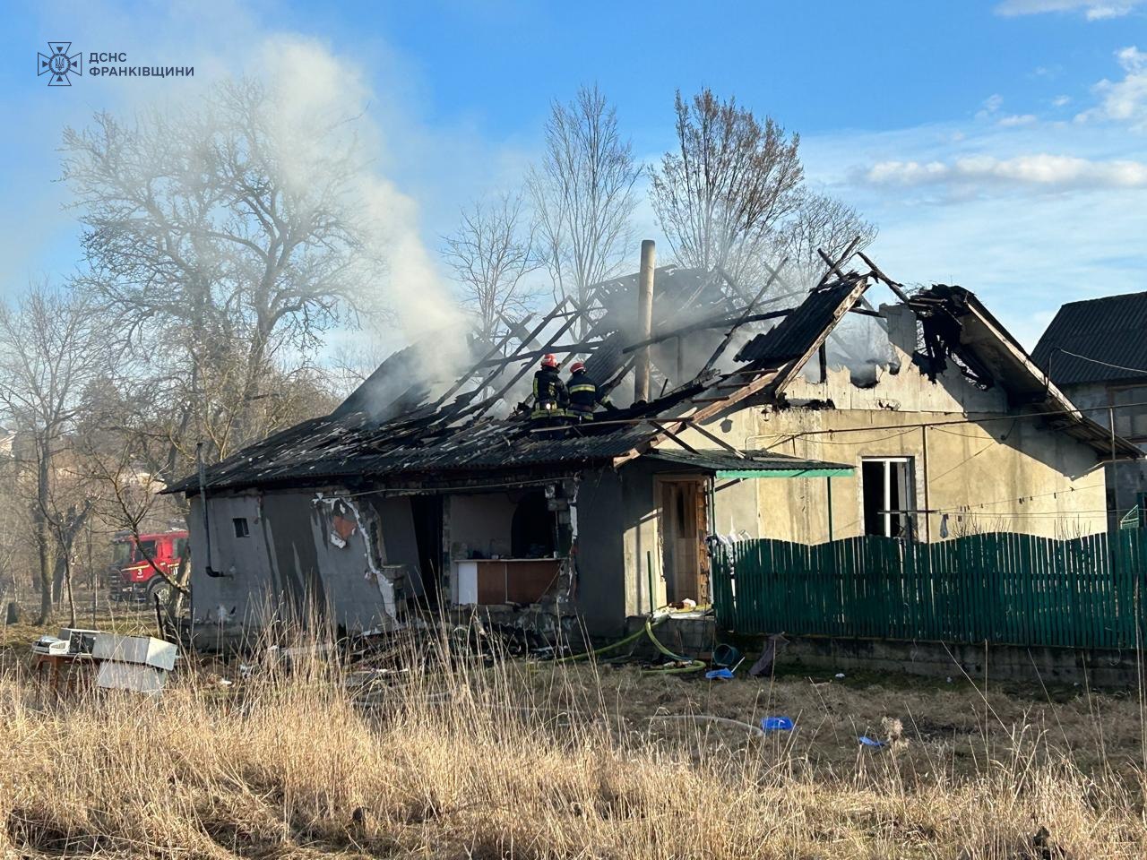 У Галицькій громаді через вибух газу постраждала дитина (ФОТО)