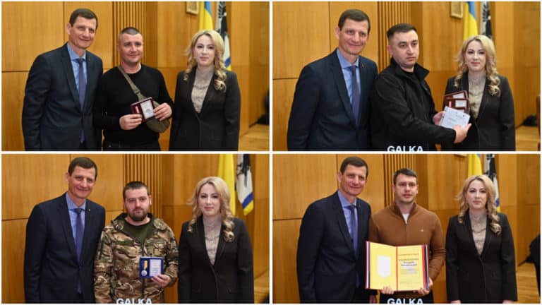 “Лицарі бойового чину”: обласна рада відзначила військових та депутатів за мужність і внесок у розвиток краю (ФОТО)
