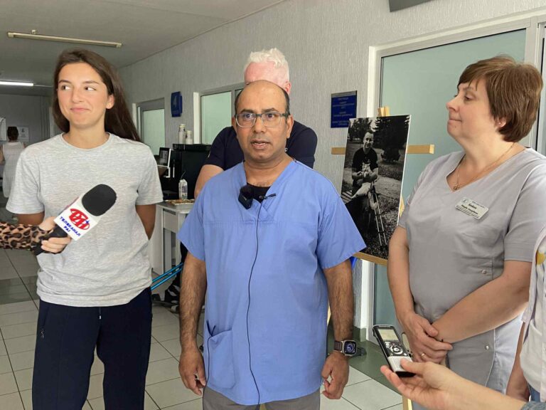 Британські лікарі навчили франківських колег новій методиці лікування фантомного болю у військових (ФОТО)