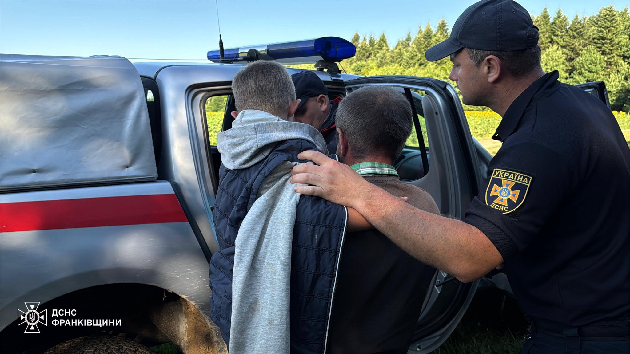 Був у хащах: на Калущині знайшли дитину, яка провела ніч у лісі (ФОТО)