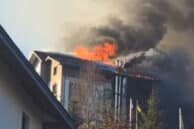 У Буковелі горить готель та СПА-клуб (ВІДЕО, ФОТО З МІСЦЯ)